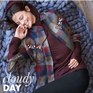 Cabi 3555, Plaid Collage Jacket